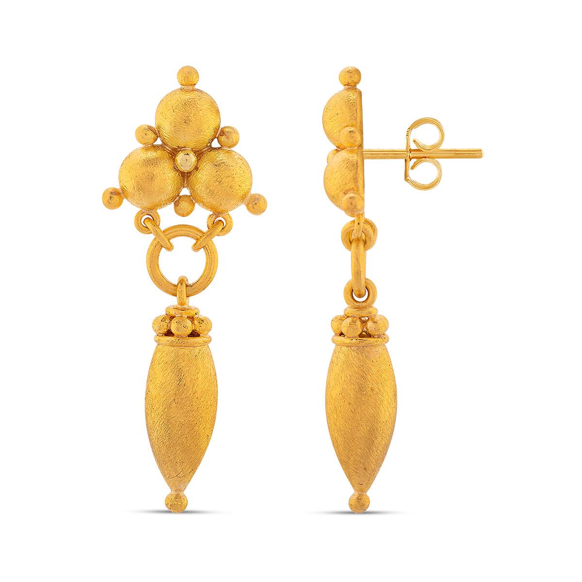 Wheat Drop Earrings