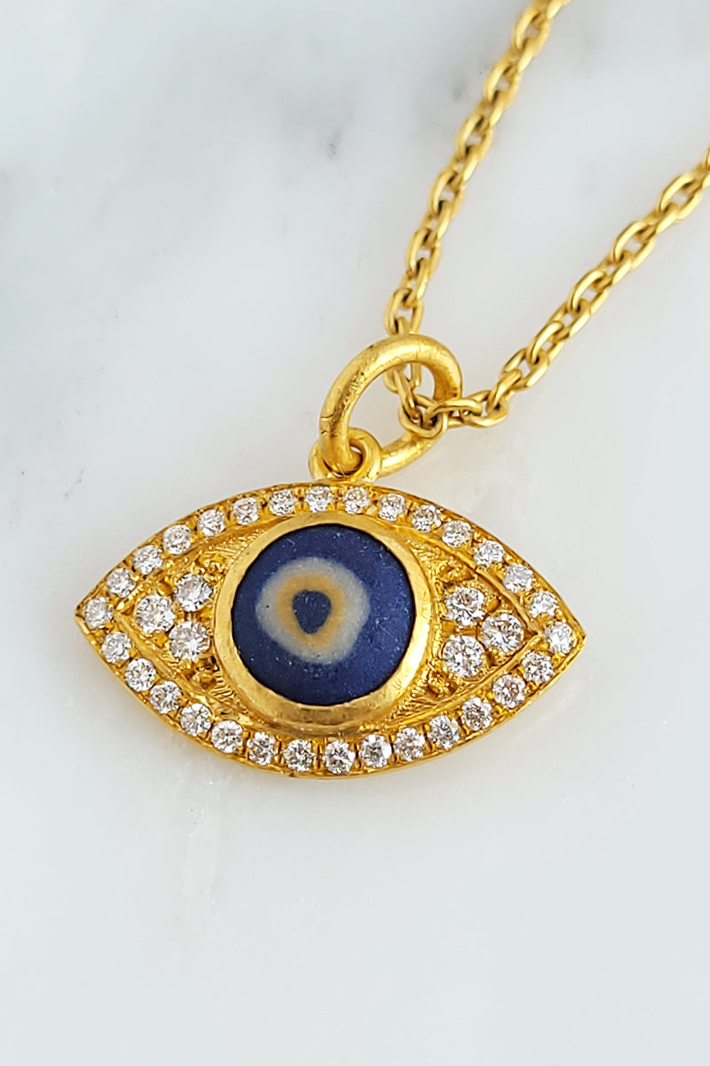 Evil Eye Diamond Pendant