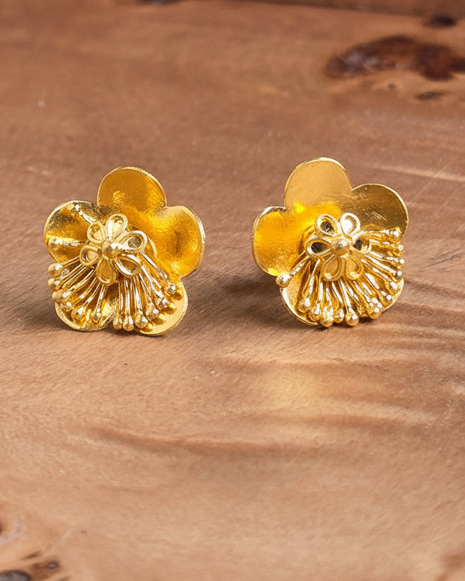 Cherry Blossom Stud Earrings