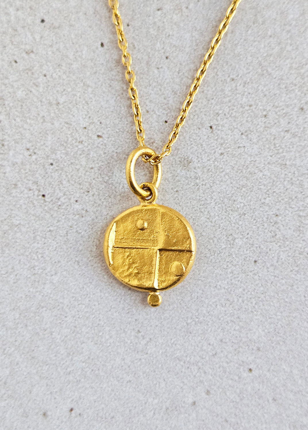 Lion Coin Pendant