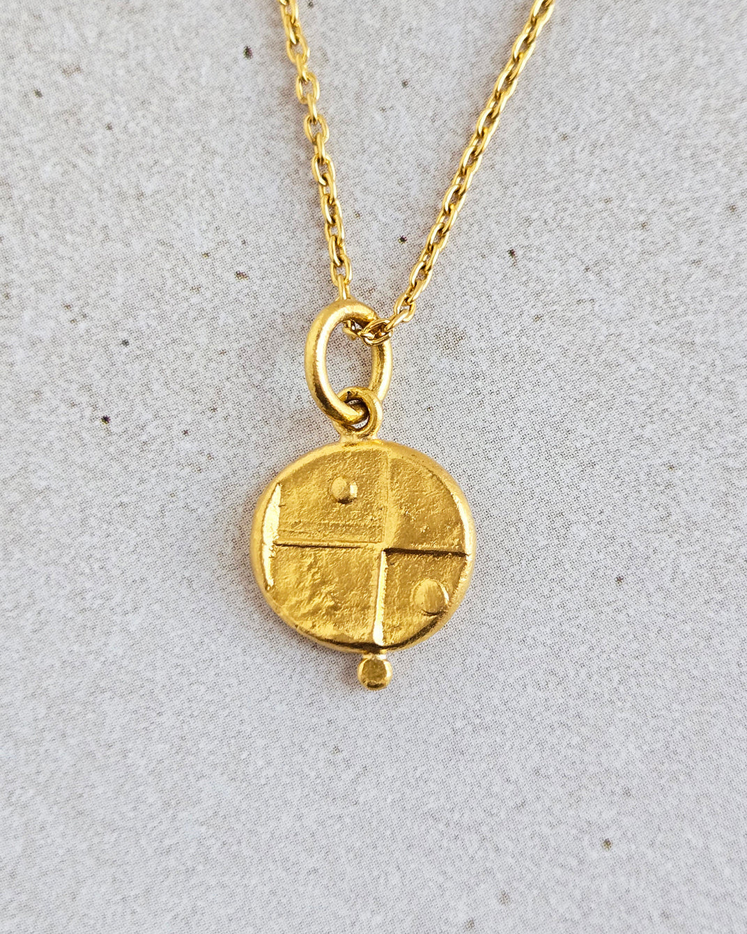 Lion Coin Pendant