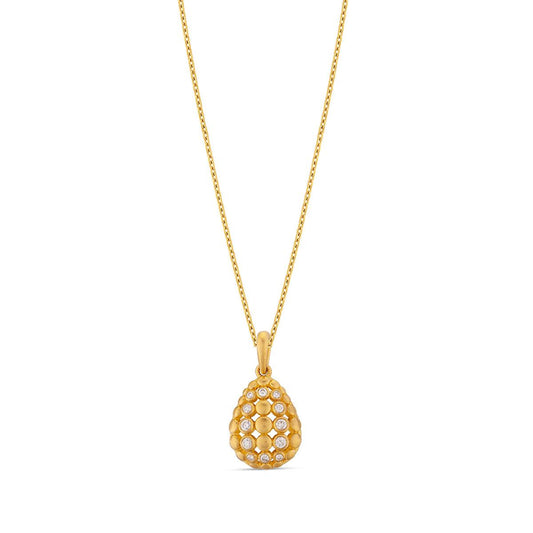 Dotted Lattice Drop Pendant