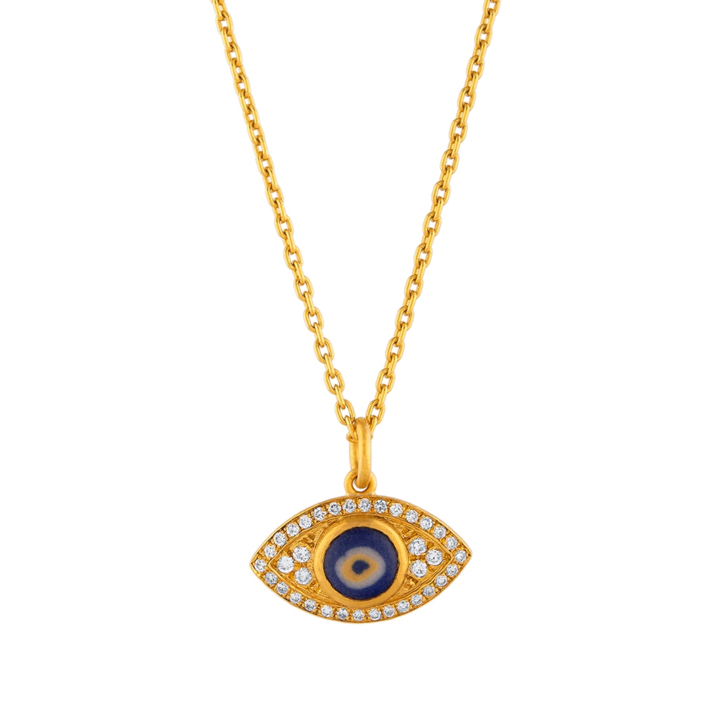 Evil Eye Diamond Pendant