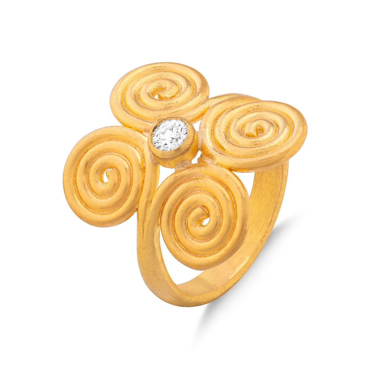 Eternal Swirl Ring