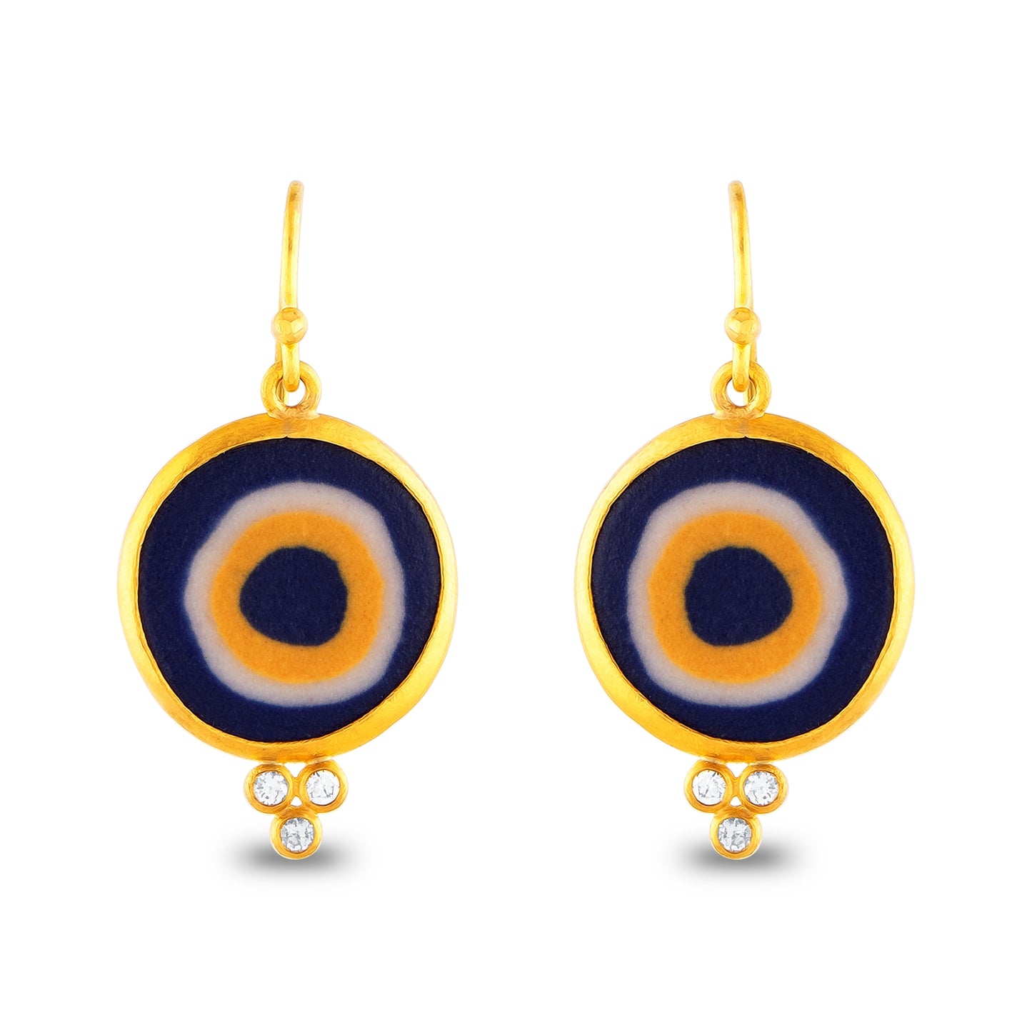 Evil Eye Earring With Diamond