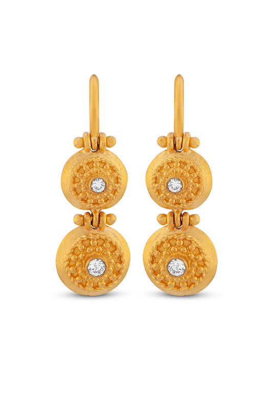 Double Lentil Earrings