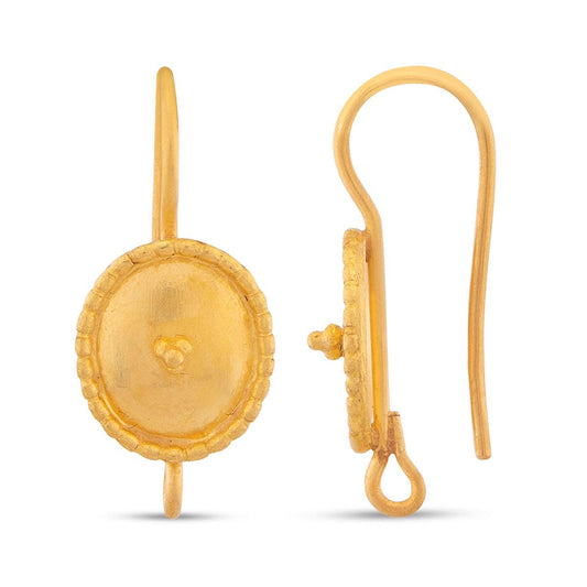 Roman Shield Earrings