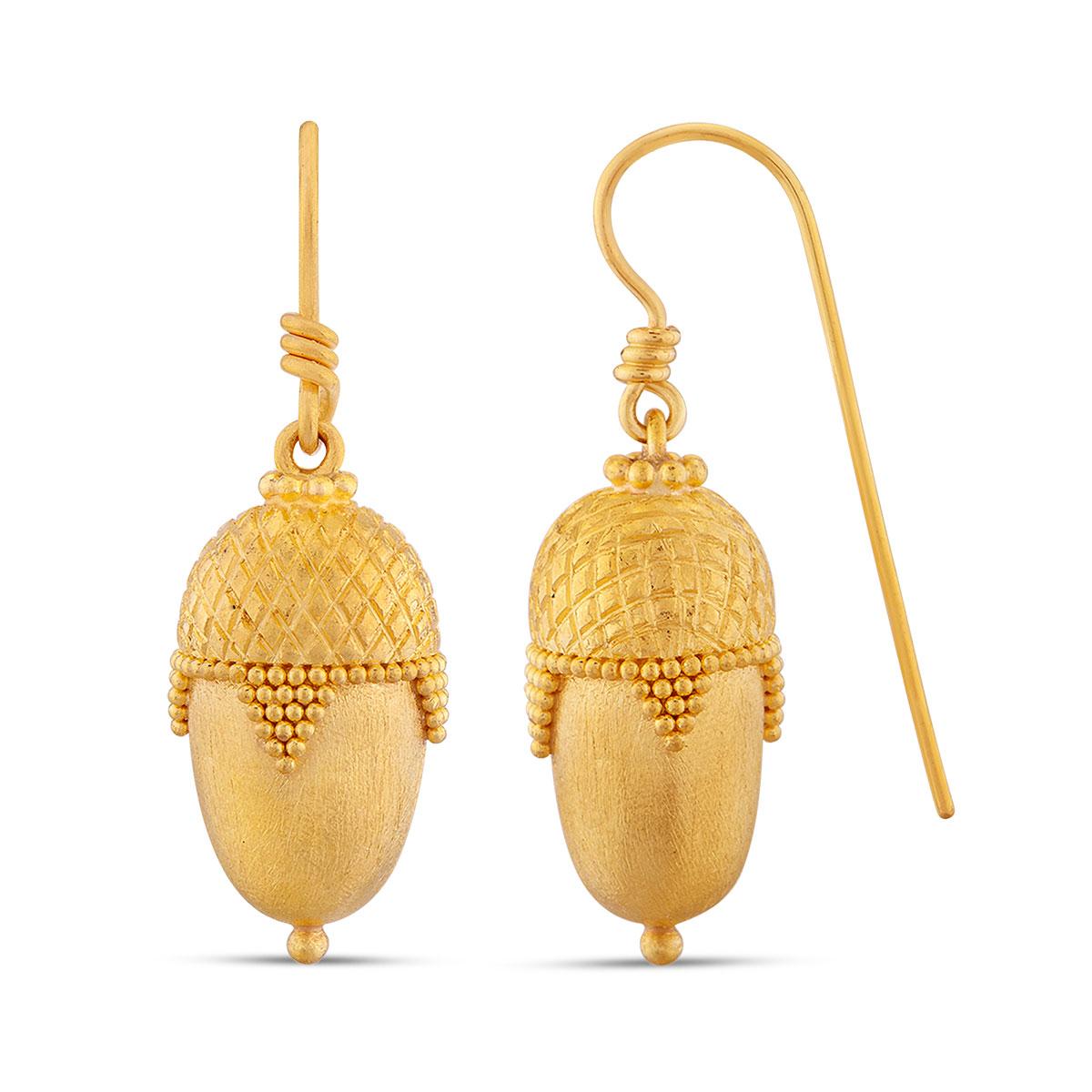 Acorn Earrings