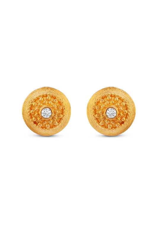 Lentil Stud Earrings