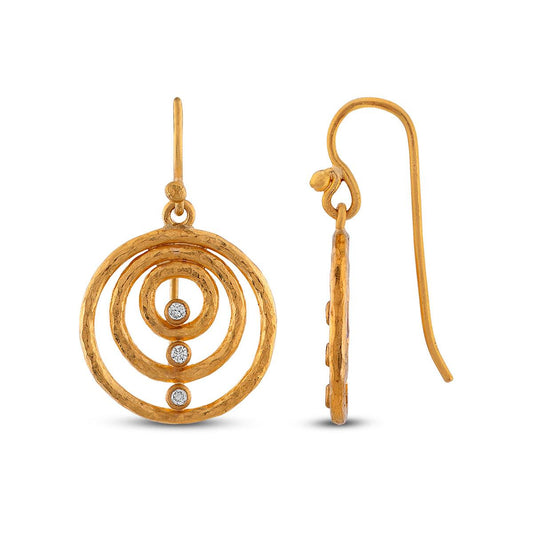Concentric Circles Earring