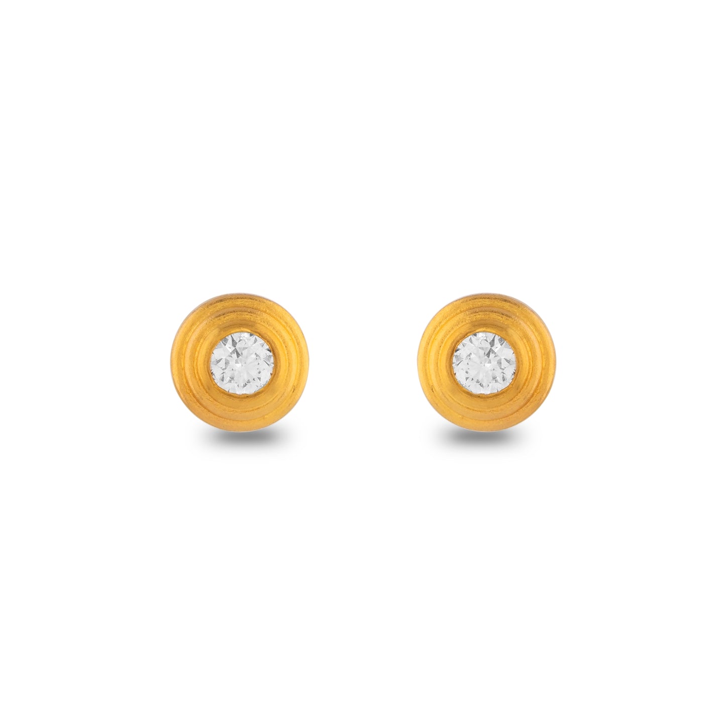 Ripple Stud Earrings