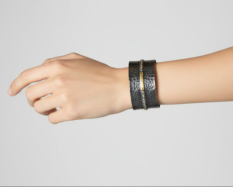Gold Banded Anatolia Cuff