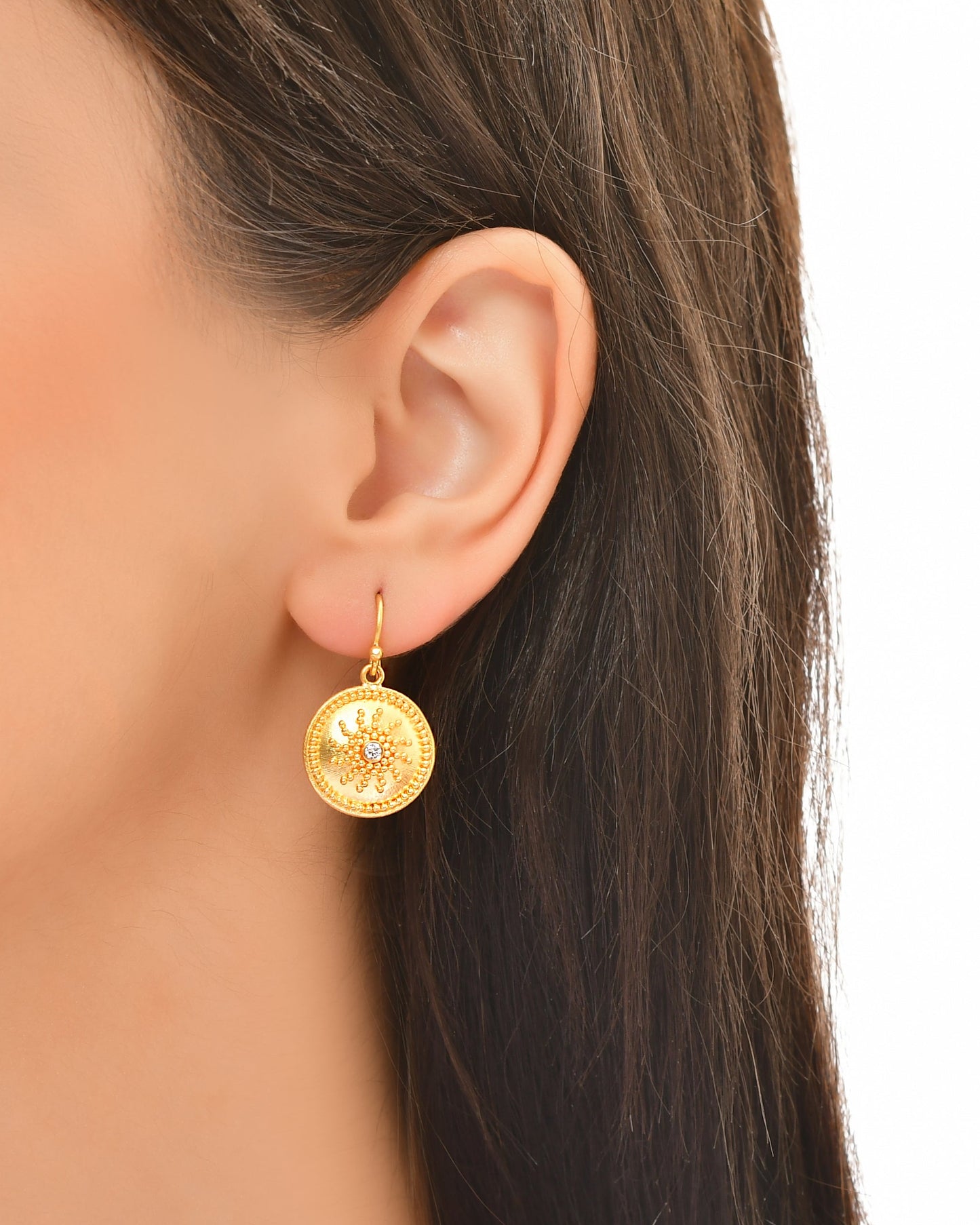 Sun Design Earring