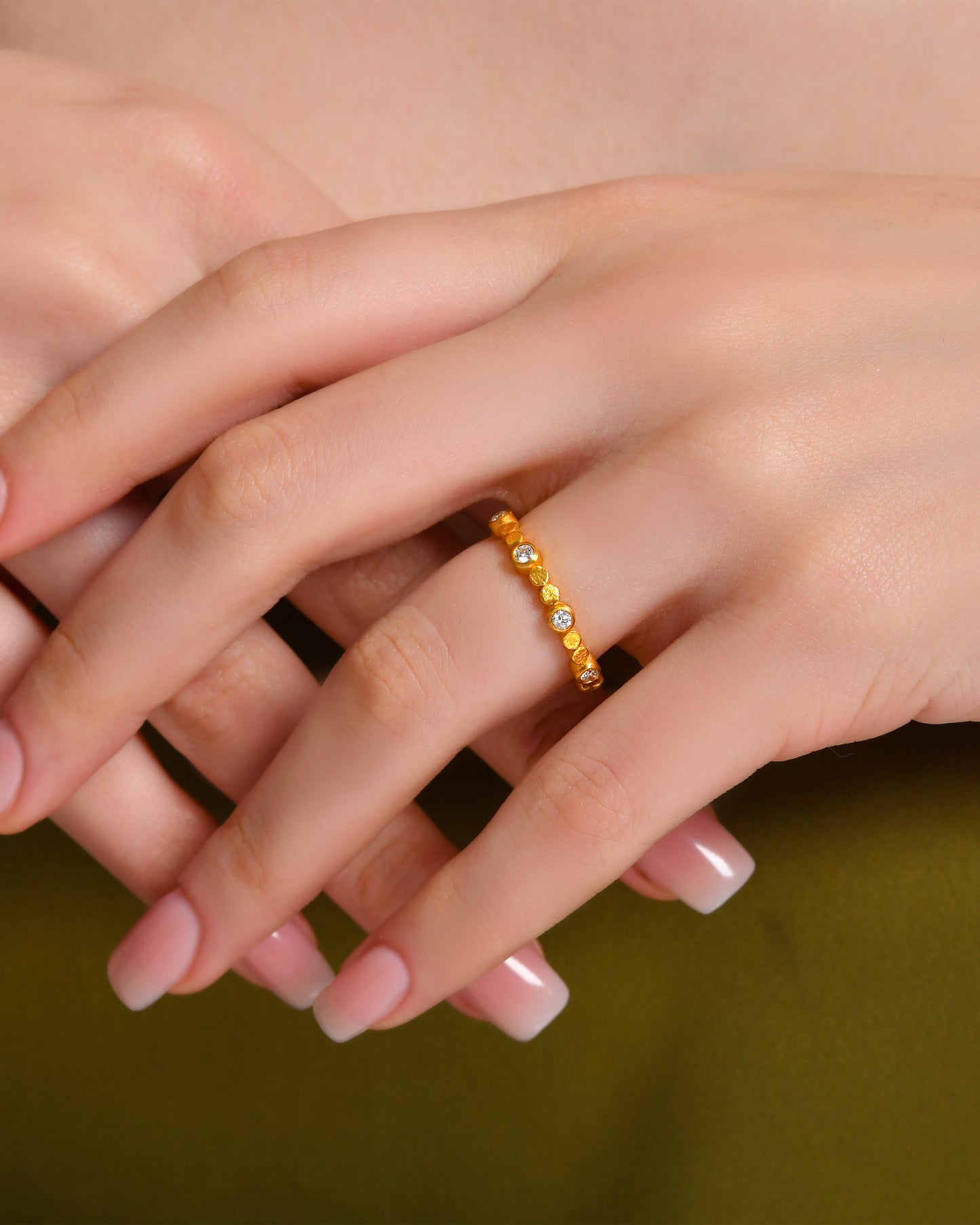 Mosaics Intermittent Diamond Ring