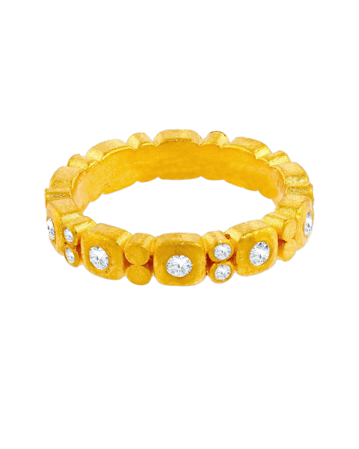 Mosaics Spotlight Double Dots Eternity Ring