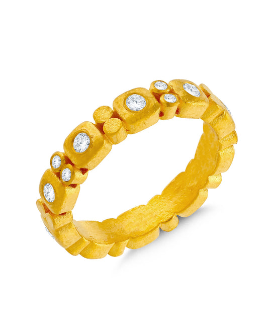 Mosaics Spotlight Double Dots Eternity Ring