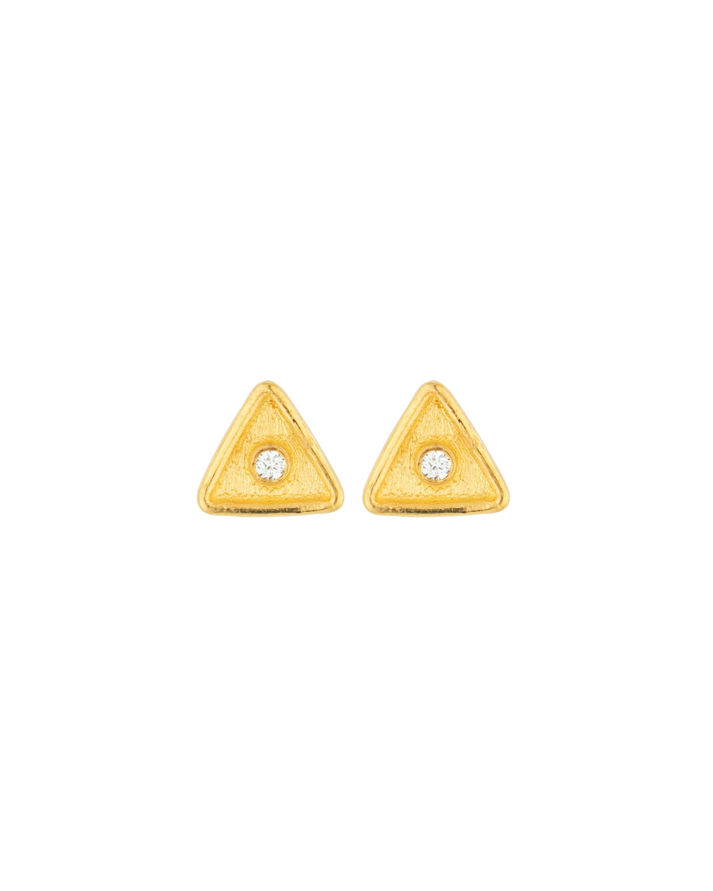 Triangle Stud Earrings