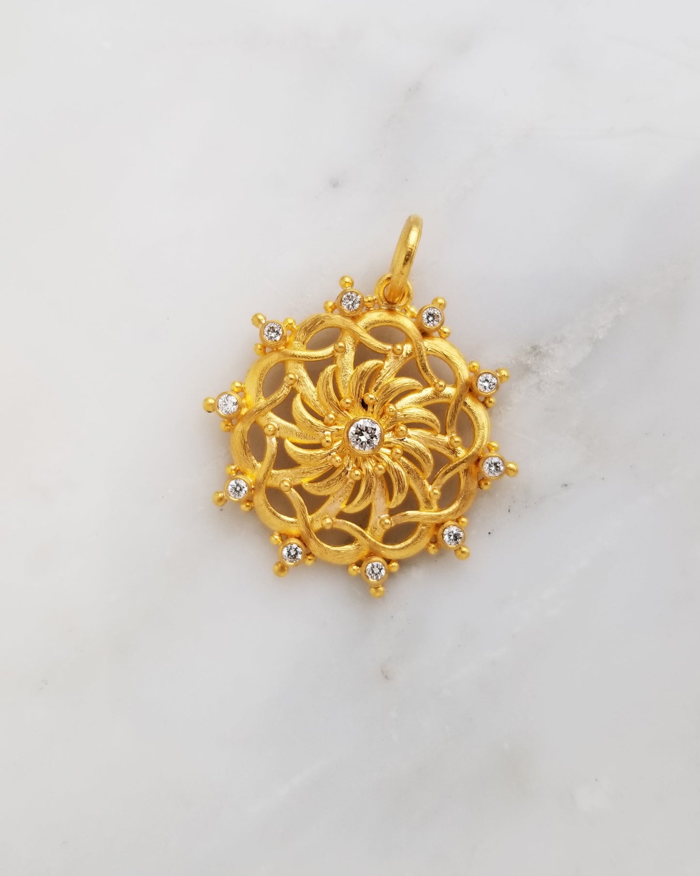 Cosmic Bloom Pendant