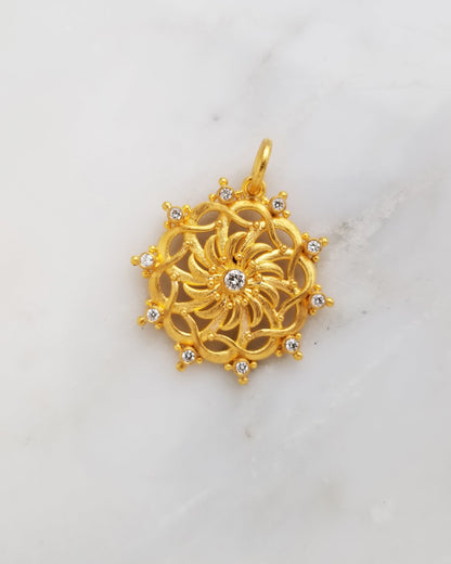 Cosmic Bloom Pendant