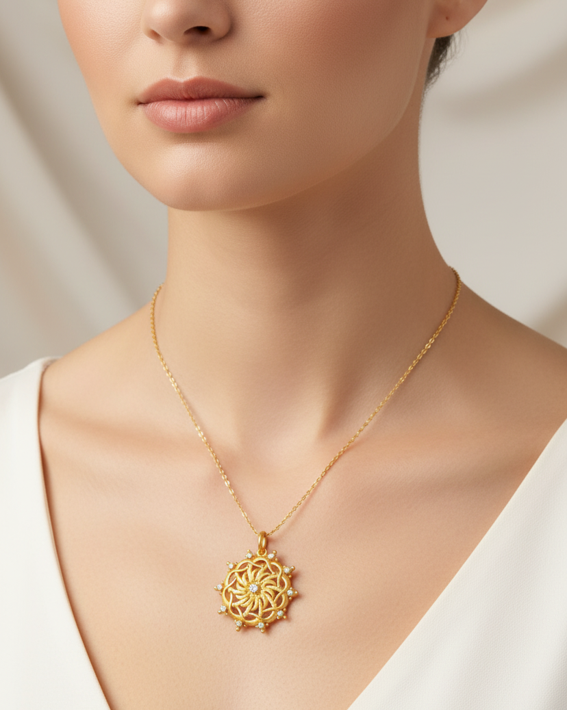 Swirling Universe Pendant