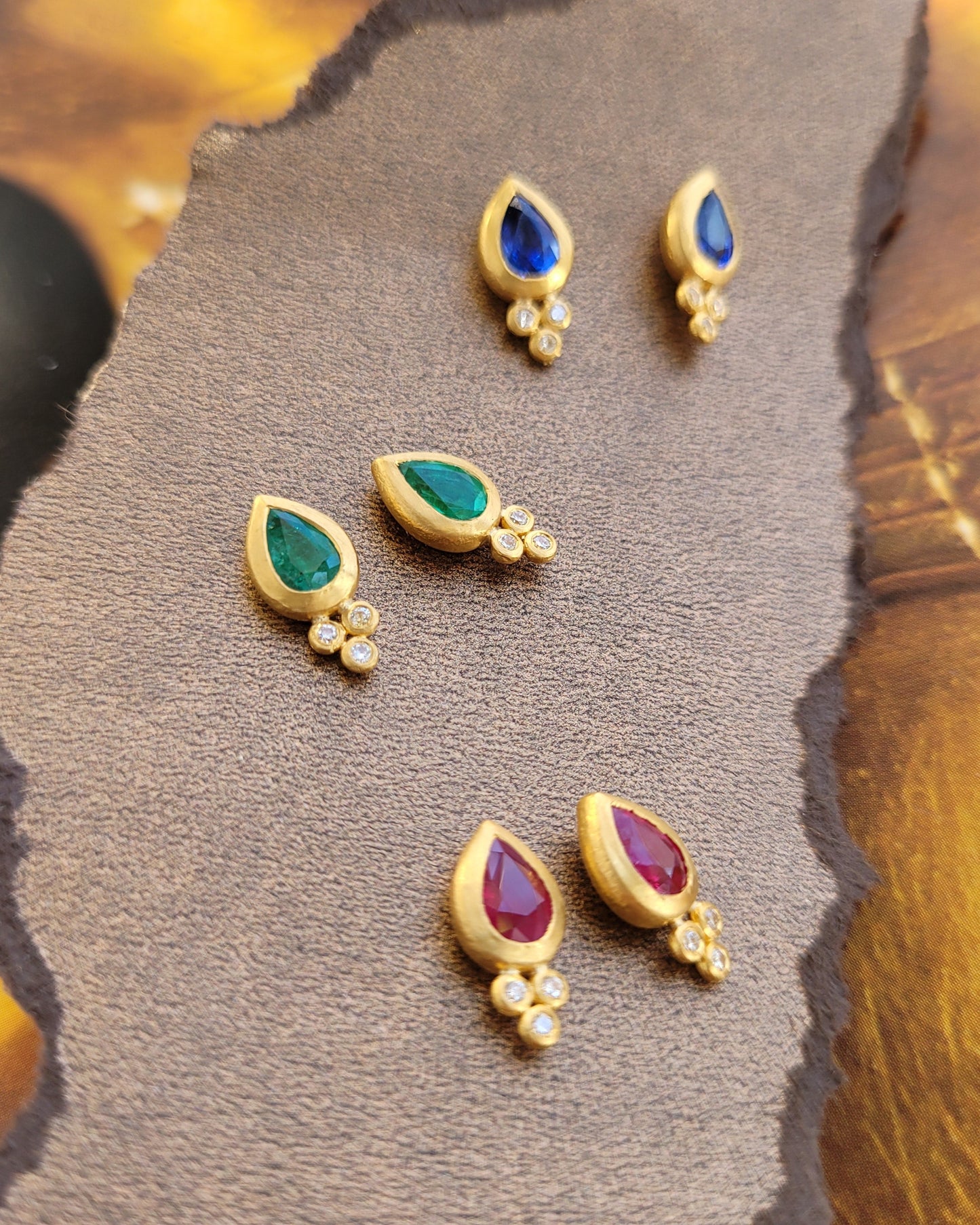 Droplet Stud Earrings