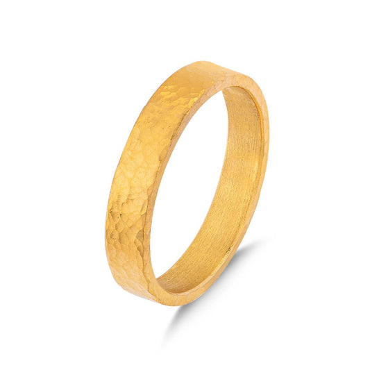 Classic Hammered Band Ring