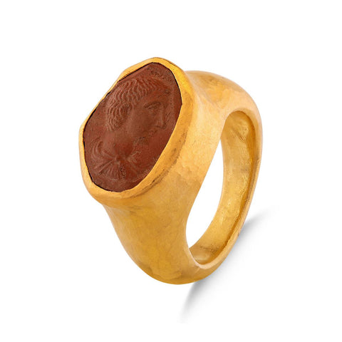 Greek Terracota Ring
