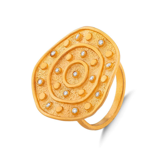 Dotted Pathways Ring