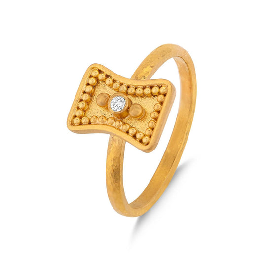 Asymmetric Rectangle with Granulation Ring
