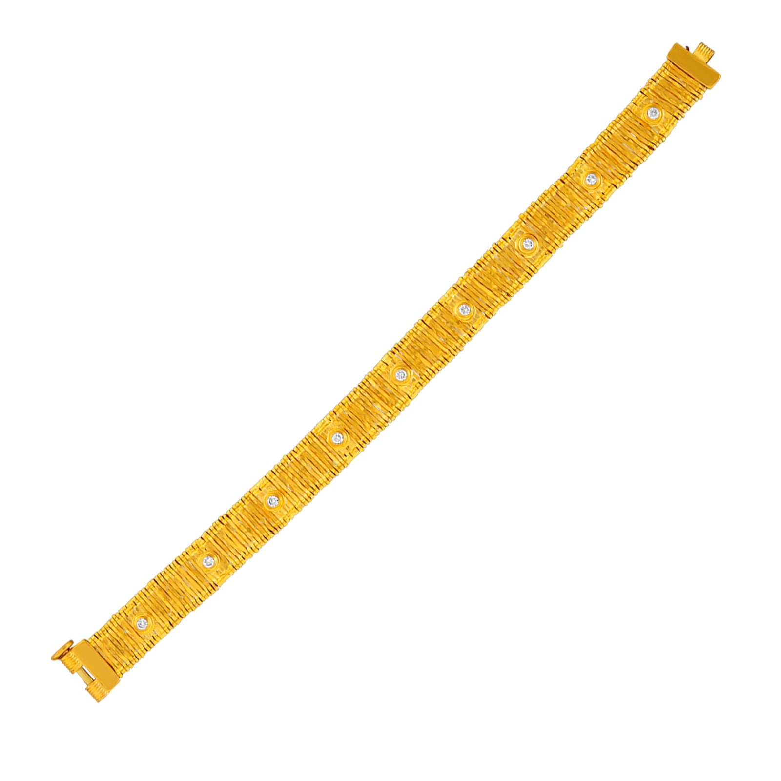 Buy LIFETIME JEWELRY4mm & 7mm Figaro Chain Bracelet 24k Gold Plated for Men  and Women Online at desertcartINDIA