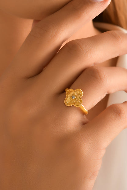 Clover Leaf Ring