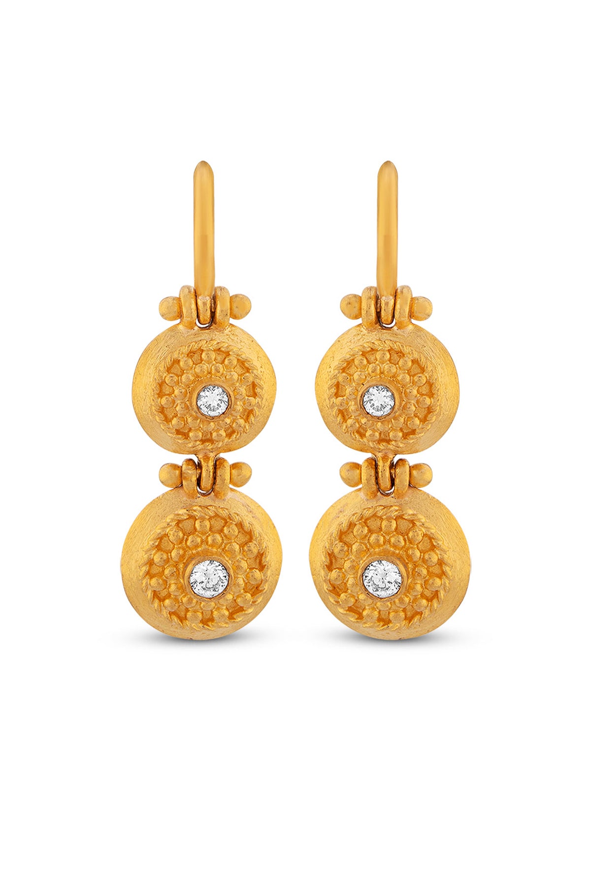 Double Lentil Earrings