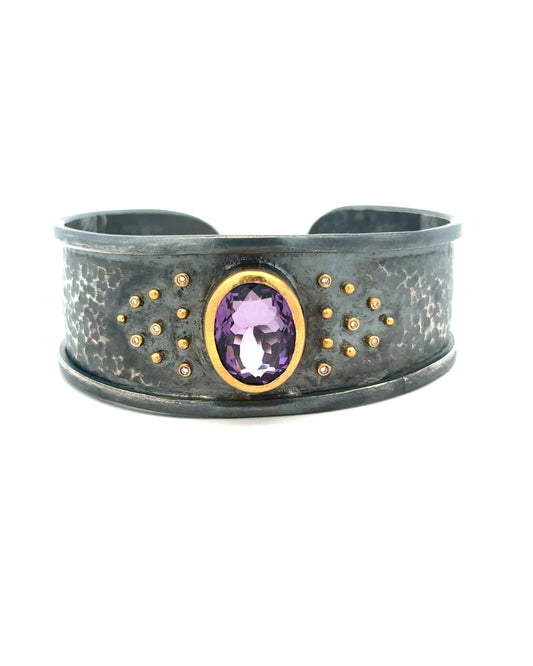 Anatolia Amethyst Cuff