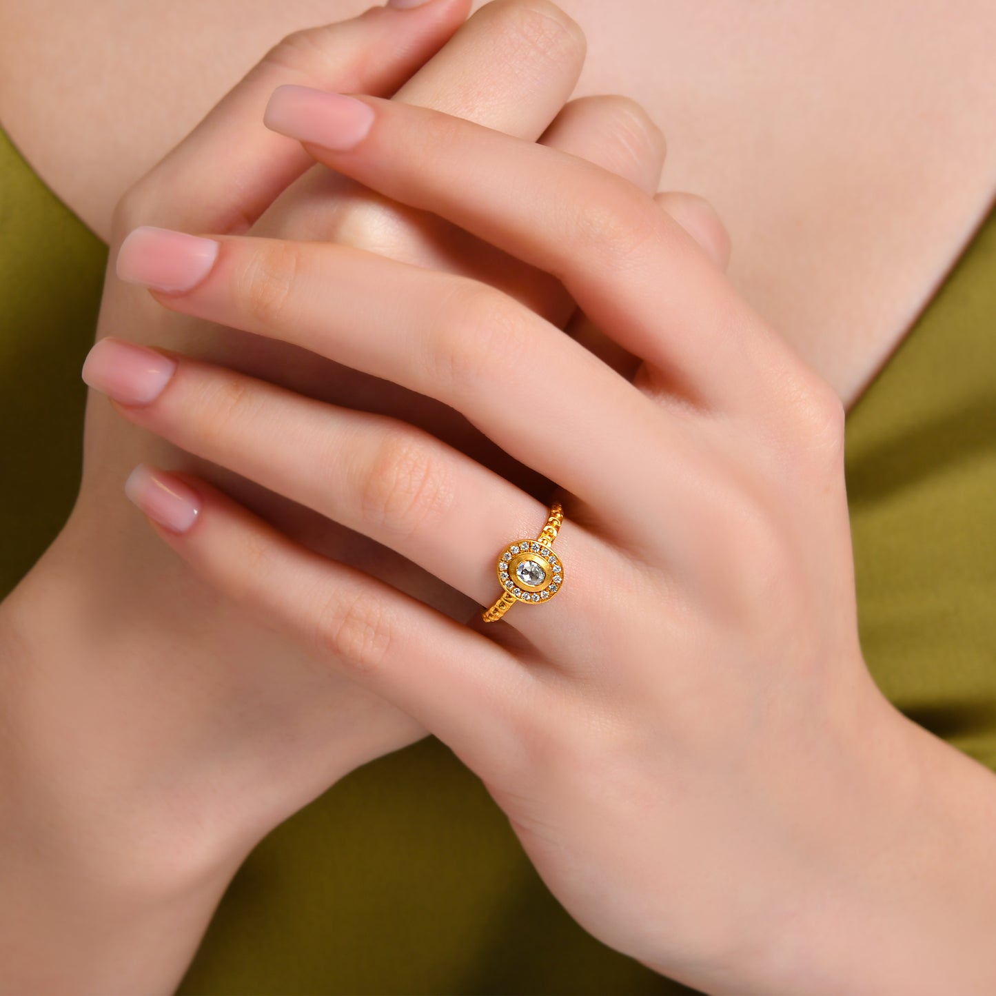 Oval Design Ring