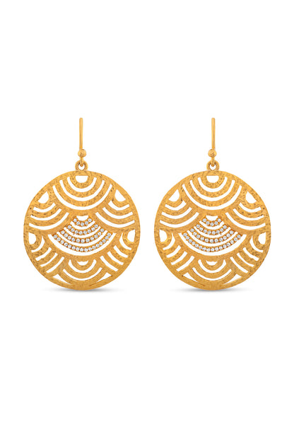 Fan Earrings Large