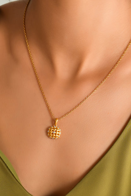 Honeycomb Drop Pendant