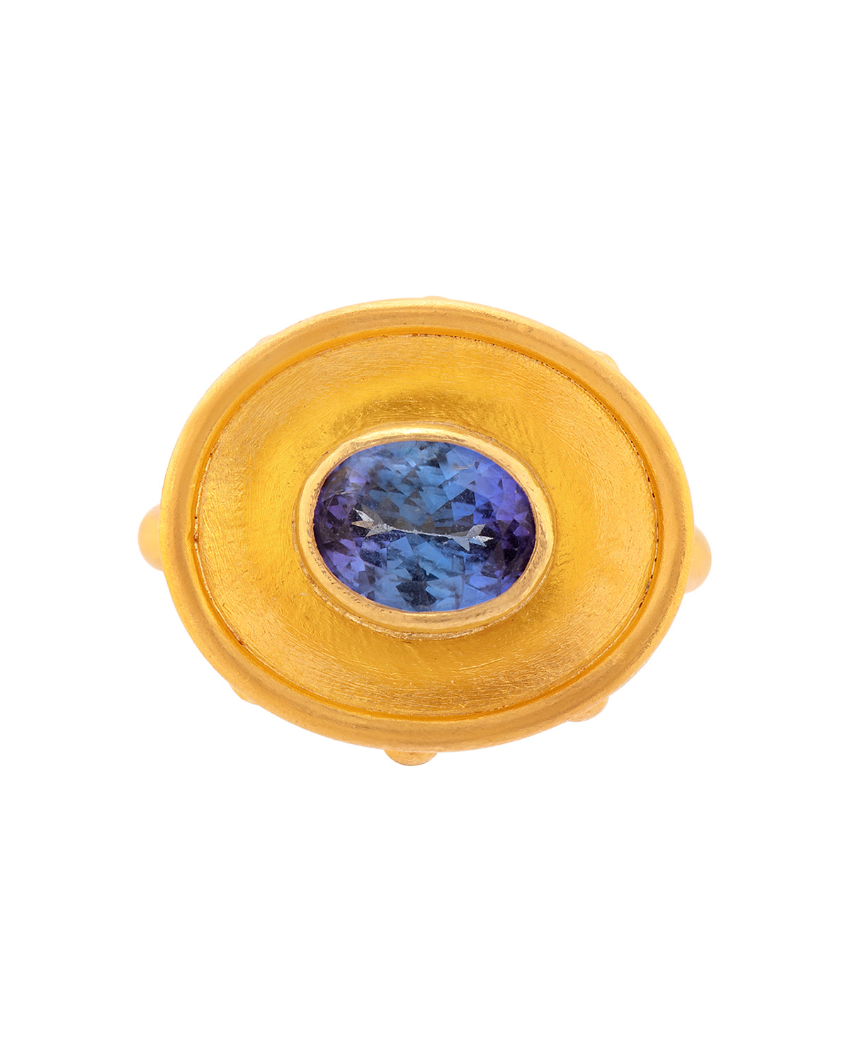 Coupe Ring Tanzanite