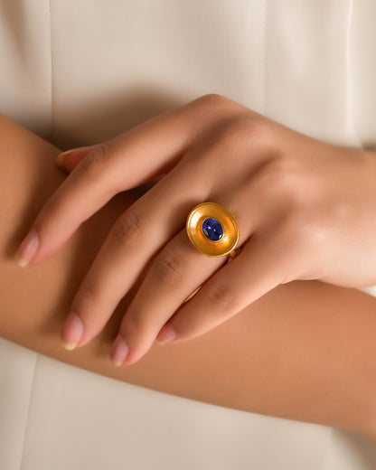 Coupe Ring Tanzanite