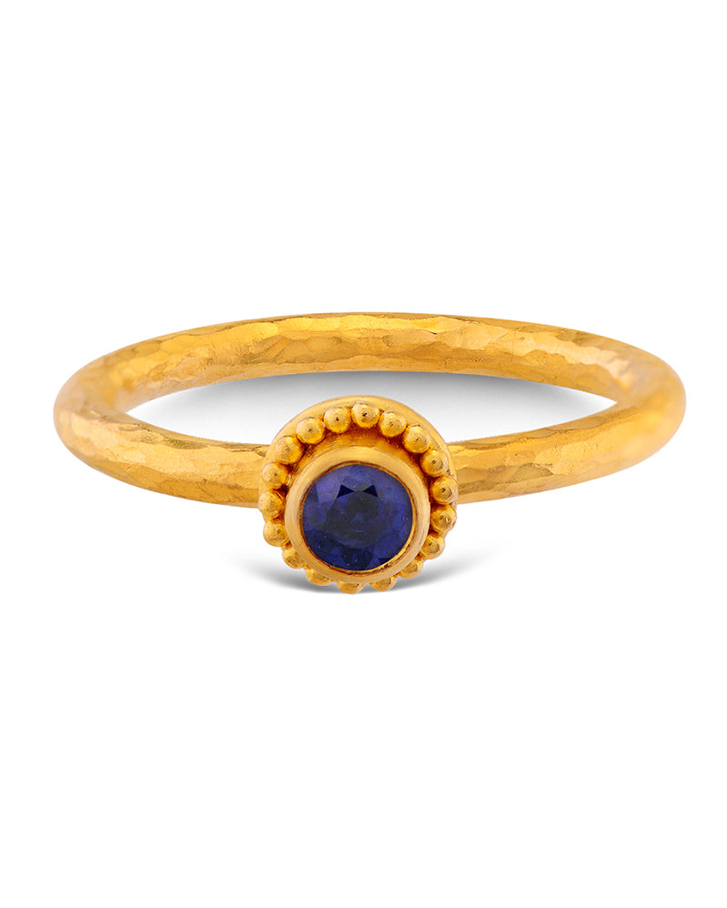 Solitaire Bloom Ring