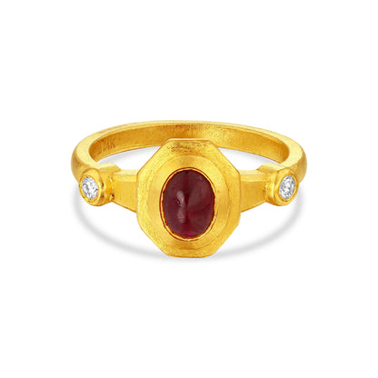 Ruby Cabochon Ring
