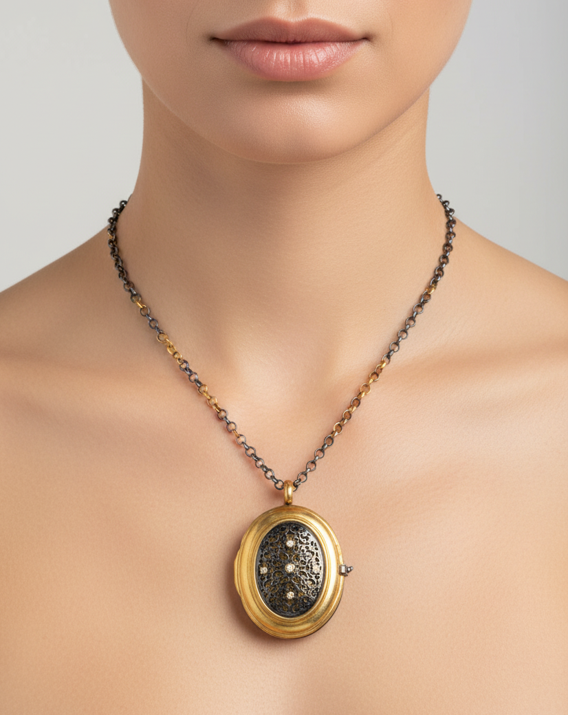 Anatolia Filigree Keepsake Locket