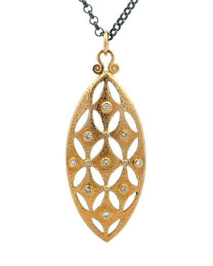 Celestial Marquise Pendant