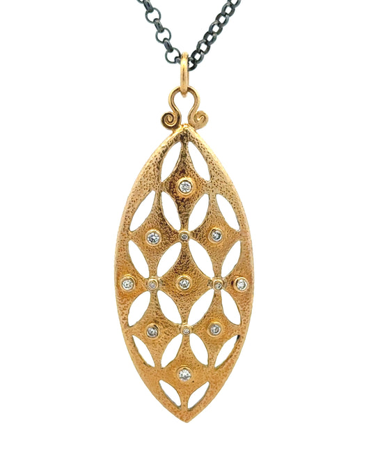 Celestial Marquise Pendant