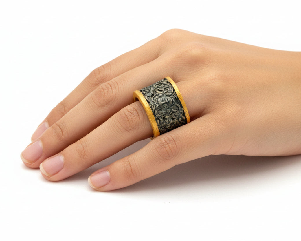 Anatolia Medusa Ring