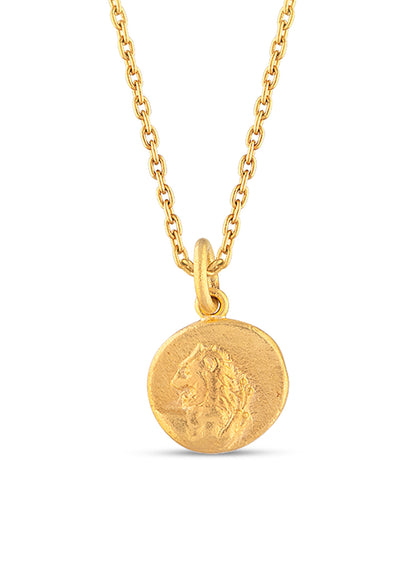 Lion Coin Pendant