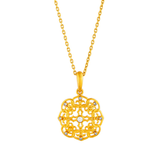 Filigree Lace Pendant