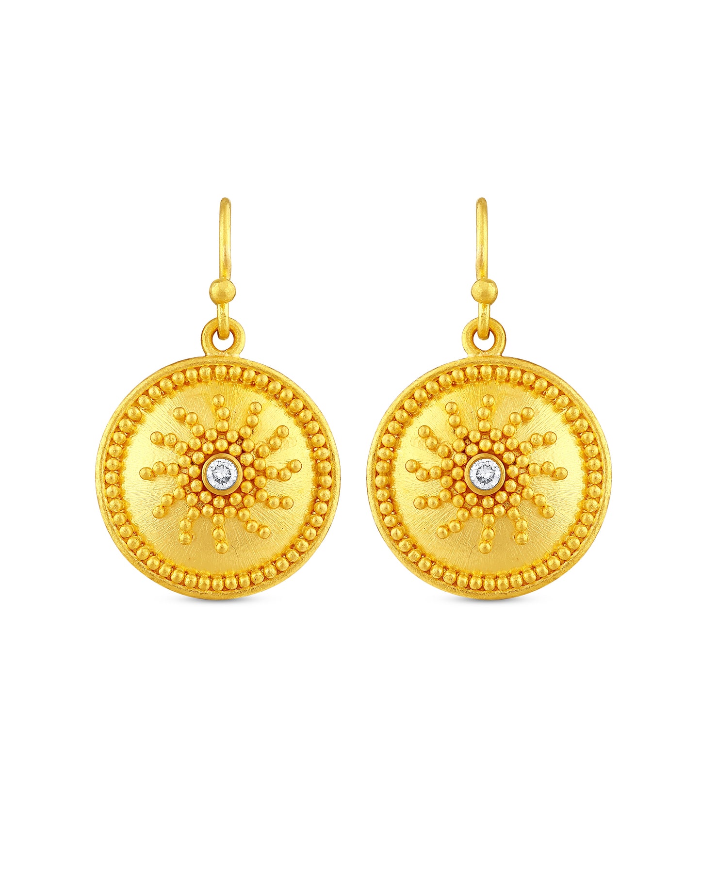 Sun Design Earring