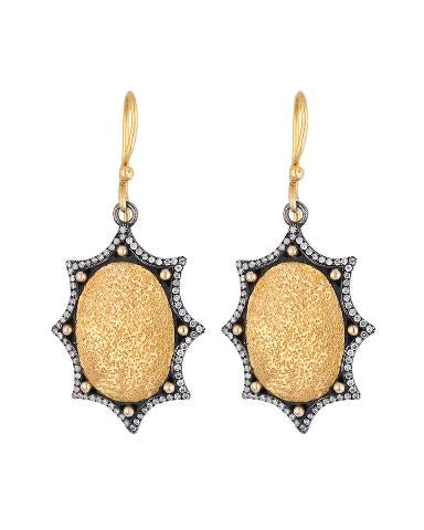 Anatolia Radiant Shield Earrings