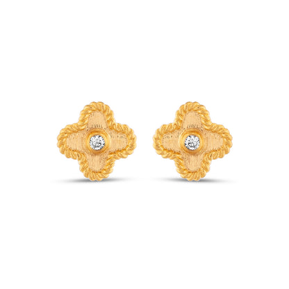 Clover Leaf Stud Earrings