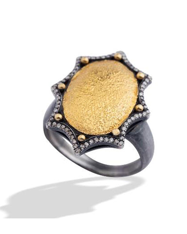 Anatolia Radiant Shield Ring